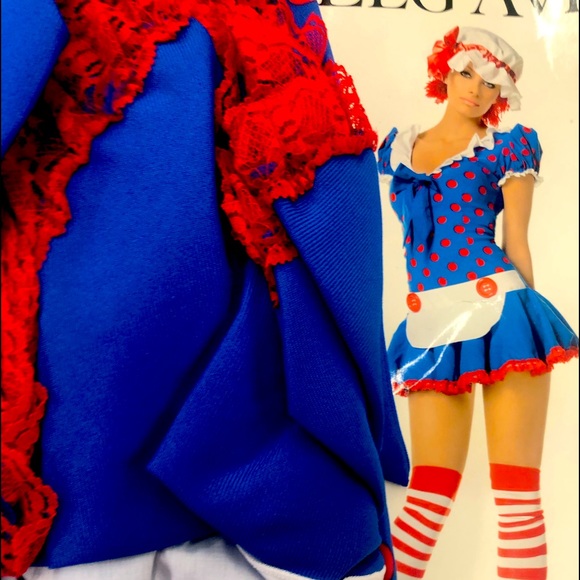 Leg Avenue Rag Doll - Small / Medium